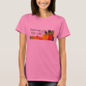 生命ティーのためのビーガンの薬学 Tシャツ (正面)