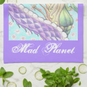 生命ドラゴンのスケッチの周期 キッチンタオル (折り畳み)