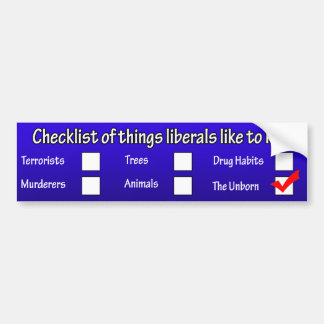 生命バンパーステッカーに右 バンパーステッカー