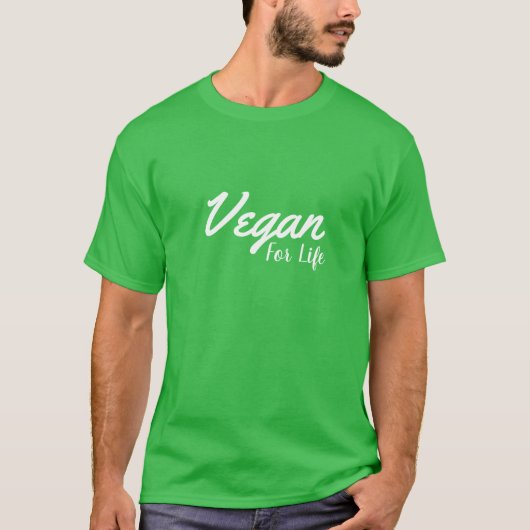 生命ビーガン Tシャツ (正面)