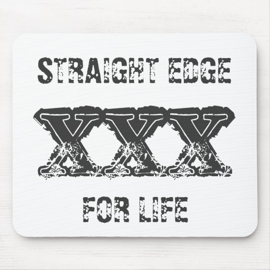 生命マウスパッドのためのまっすぐな端 マウスパッド (正面)