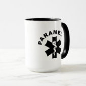 生命マグの救急医療隊員の星 マグカップ (正面右)