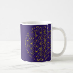 生命マグの花 コーヒーマグカップ