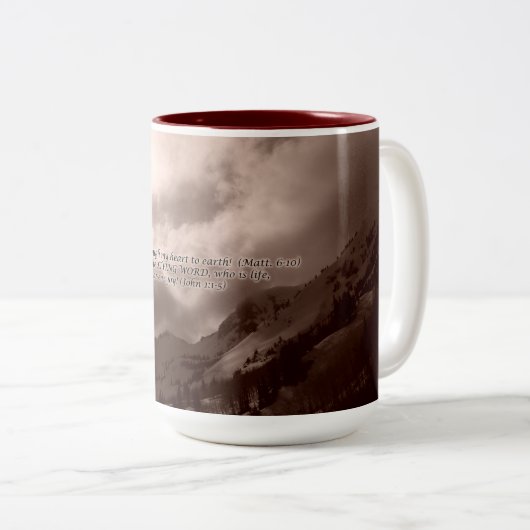 生命マグ ツートーンマグカップ (正面右)