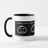 生命メンバー、いけない角のマグ マグカップ (左)