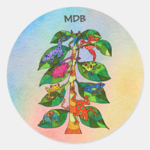 生命モノグラムのオアクサカンガエルカスタムの木