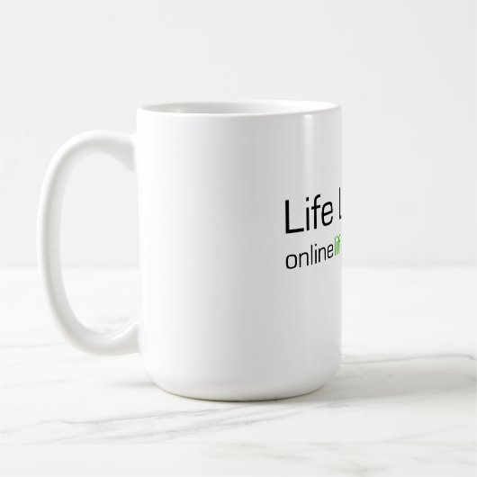 生命レッスンコーヒー・マグ コーヒーマグカップ (左)