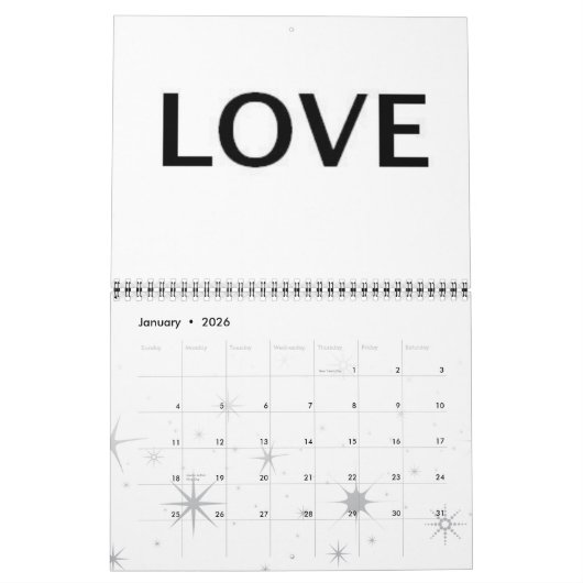 生命レッスン カレンダー (1月 2026)