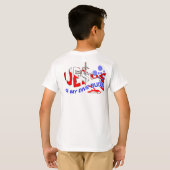 生命ロゴを呼吸して下さい Tシャツ (裏面フル)