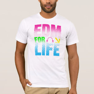 生命ワイシャツのためのEDM Tシャツ