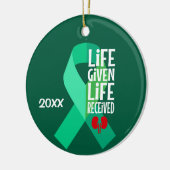 生命与え受腎移植 セラミックオーナメント (左)
