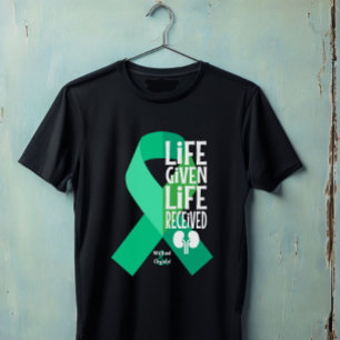 生命与え受腎移植 Tシャツ