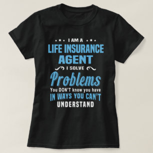 生命保険募集人 Tシャツ