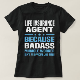 生命保険募集人 Tシャツ