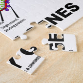 生命倫理は私の遺伝子にある(DNA複製) ジグソーパズル (側面)