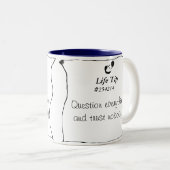 生命先端#254214 ツートーンマグカップ (正面右)