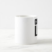 生命八十年代のマグを選んで下さい コーヒーマグカップ (中央)