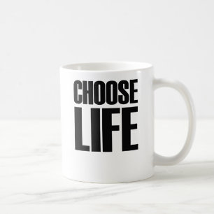 生命八十年代のマグを選んで下さい コーヒーマグカップ