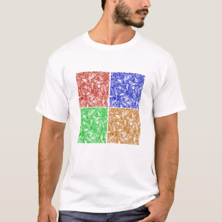 生命力あふれる蜂の色 Tシャツ