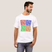 生命力あふれる蜂の色 Tシャツ (正面フル)