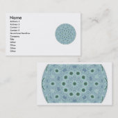 生命力のマンデラの名刺 名刺 (正面/裏面)