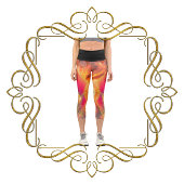 生命力の燃え殻:生命の火を解き放つ カプリレギンス