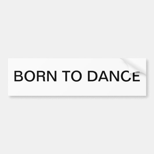 生命力のTシャツ バンパーステッカー (正面)