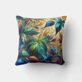 生命可逆性デザインの発光木 クッション (裏面)