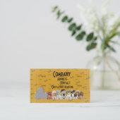 生命名刺の後をつけます 名刺 (スタンド正面)