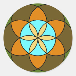 生命地球の種 ラウンドシール