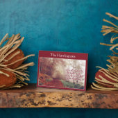 生命引用文名前をカスタムする斑 フォトプラーク (側面)