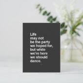 生命引用文 ポストカード (スタンド正面)