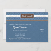 生命招待のお祝い 招待状 (正面)