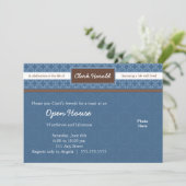 生命招待のお祝い 招待状 (スタンド正面)