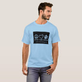 生命救助のワイシャツ Tシャツ (正面フル)