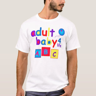 生命明るいデザインのためのAB/Adultのベビー Tシャツ