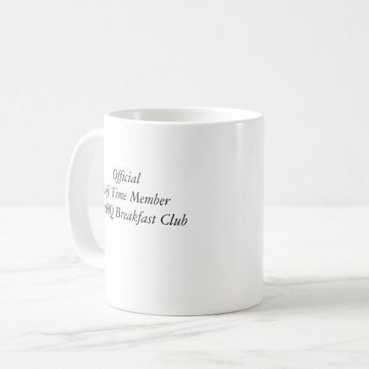 生命時間 コーヒーマグカップ (正面左)