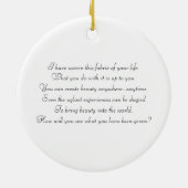 生命曼荼羅の色 セラミックオーナメント (裏面)