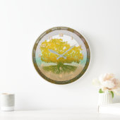 生命木及び地球大天国時計 ラージ壁時計 (ホーム)