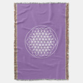 生命治療毛布の花 スローブランケット (正面縦)