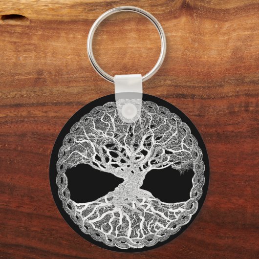 生命環の木 キーホルダー (正面)
