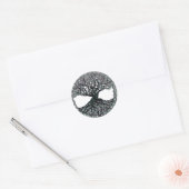 生命環の木 ラウンドシール (封筒)