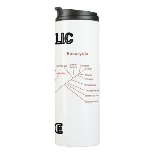 生命生物学の系統樹の内部の生薬 タンブラー (回転右)