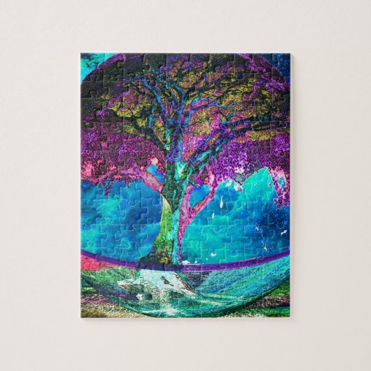 生命瞑想ツリー ジグソーパズル (縦)