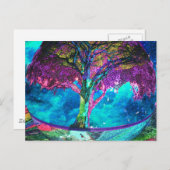 生命瞑想ツリー ポストカード (正面/裏面)