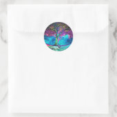 生命瞑想ツリー ラウンドシール (バッグ)