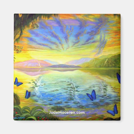 生命磁石川 マグネット (正面)