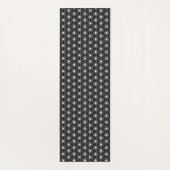 生命神聖な幾何学の花 ヨガマット (裏面)