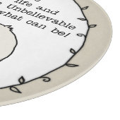 生命美しい カッティングボード (角)