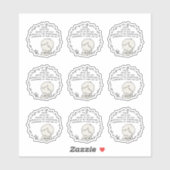 生命美しい シール (シート)